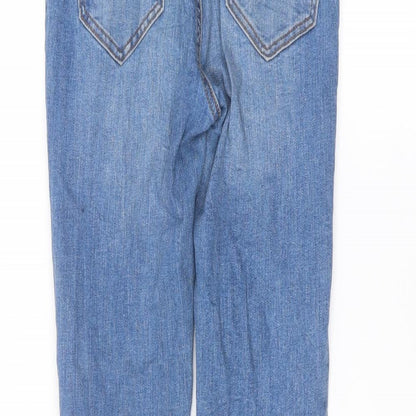 Denim & Co. Womens Blue   Skinny Jeans Size 6 L27 in