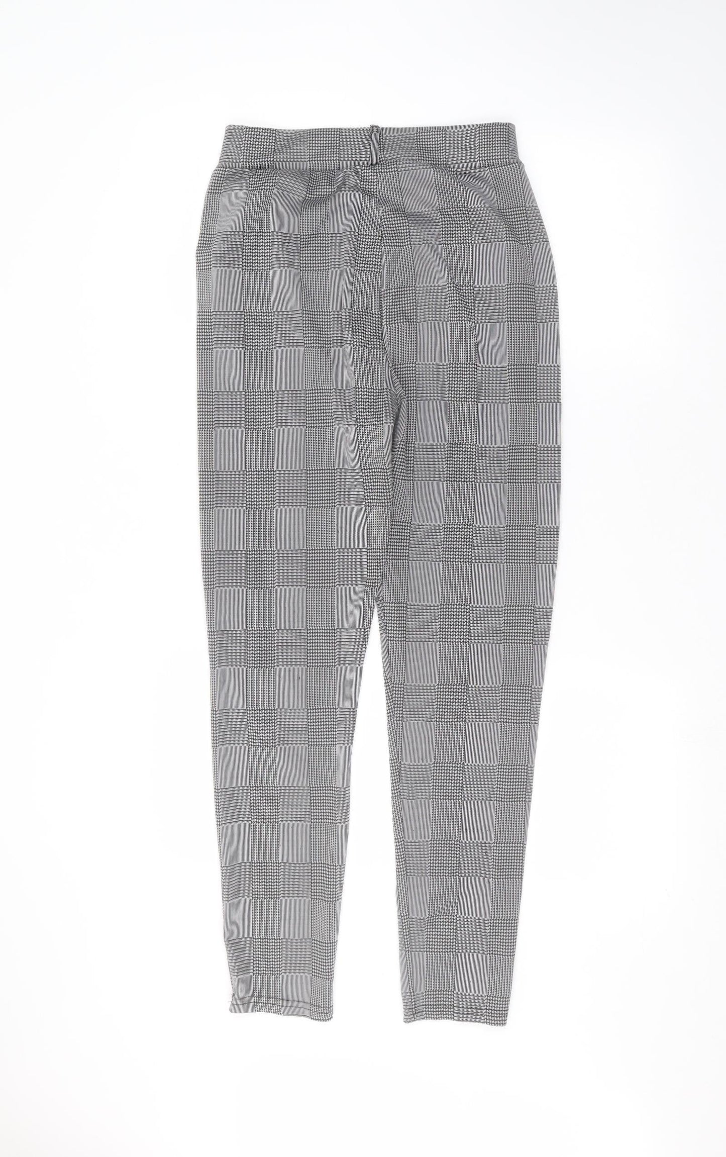 Womens UK Size XL Preworn Regular Fit  Grey Trousers