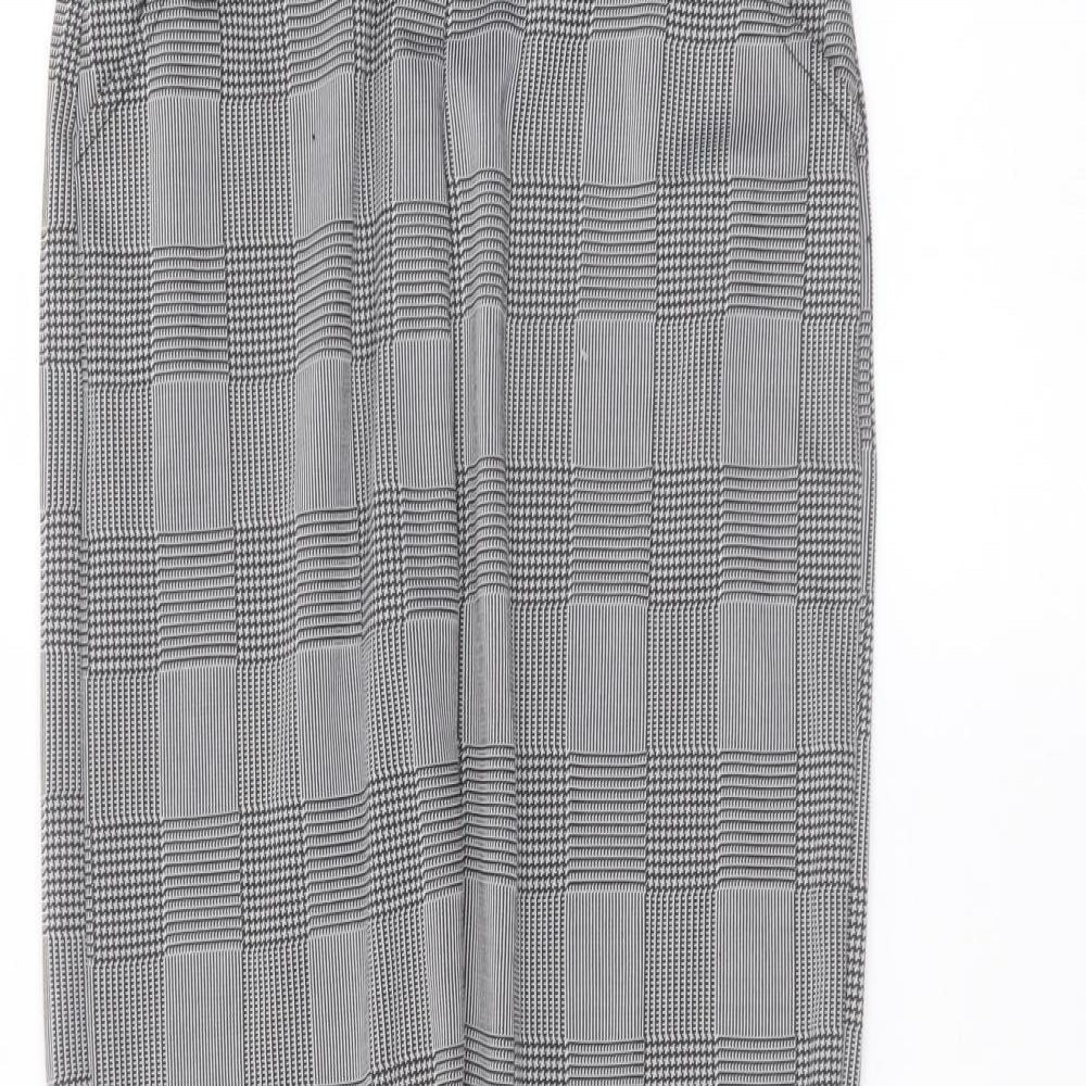 Womens UK Size XL Preworn Regular Fit  Grey Trousers