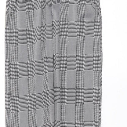 Womens UK Size XL Preworn Regular Fit  Grey Trousers