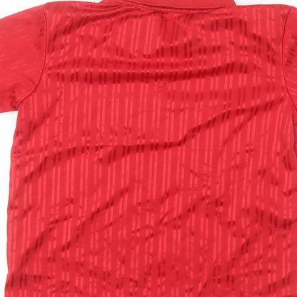 School life Boys Red   Basic Polo Size 8-9 Years