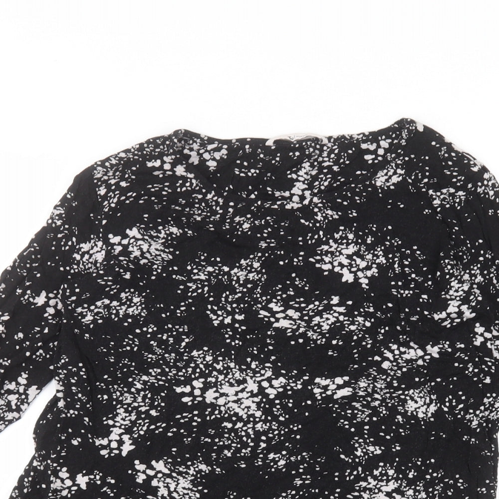 Womens UK Size 10 TU Black Basic T-Shirt