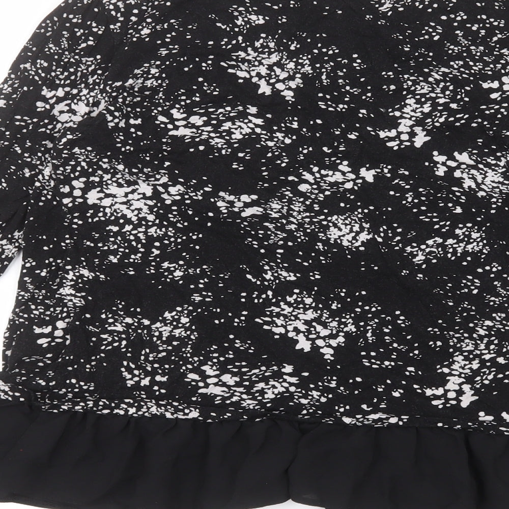 Womens UK Size 10 TU Black Basic T-Shirt