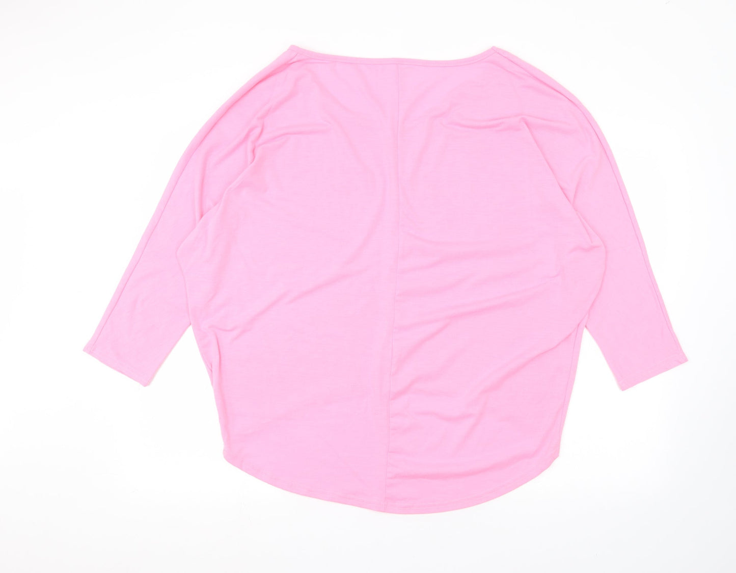 Womens UK Size M Preworn Pink Basic T-Shirt