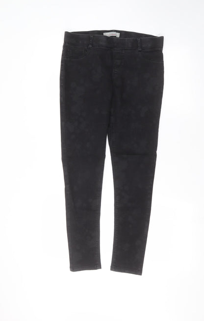 Dorothy Perkins Womens Black   Straight Jeans Size 10 L26 in