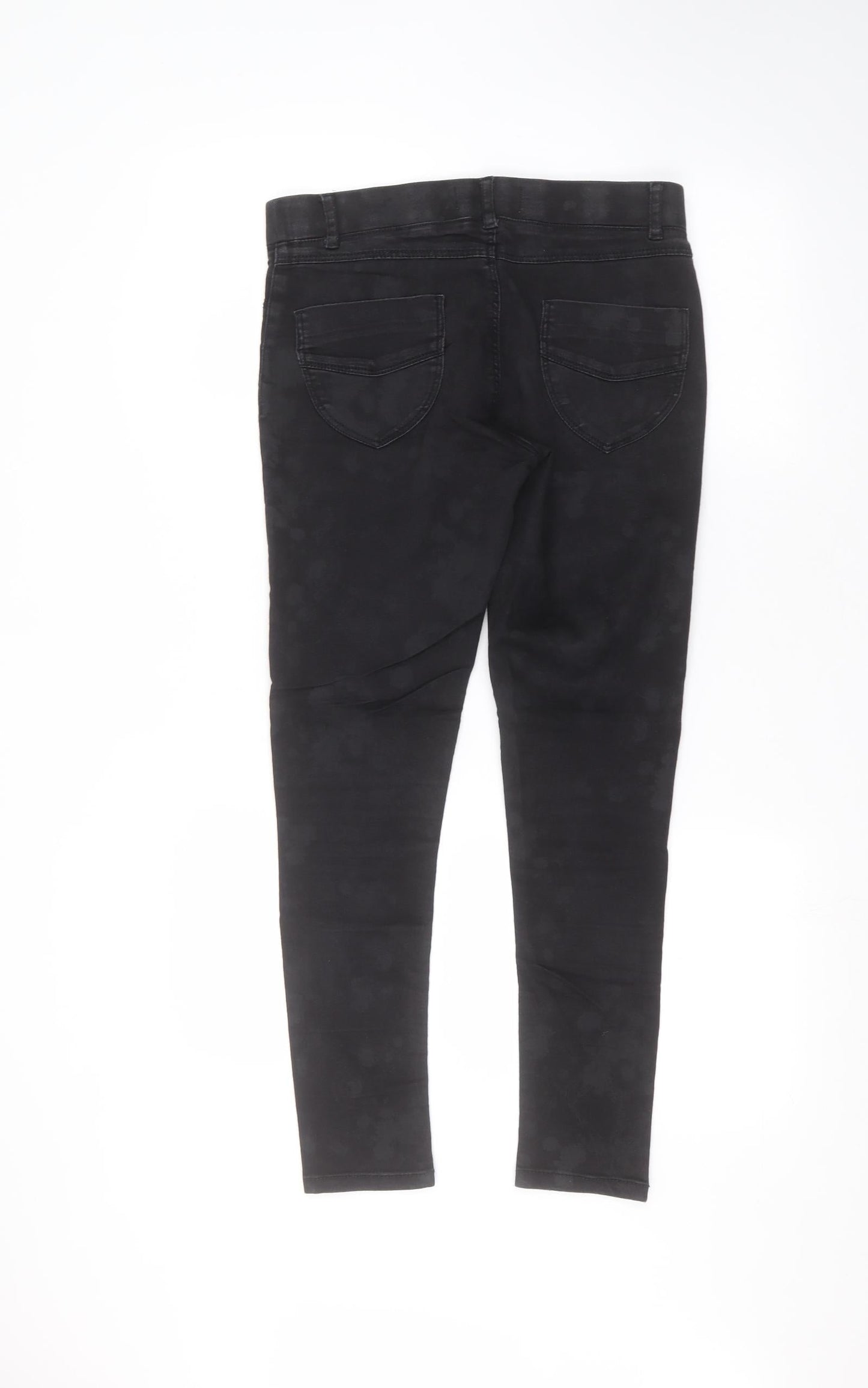 Dorothy Perkins Womens Black   Straight Jeans Size 10 L26 in