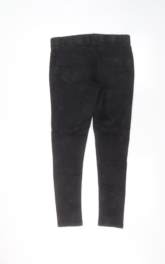 Dorothy Perkins Womens Black   Straight Jeans Size 10 L26 in