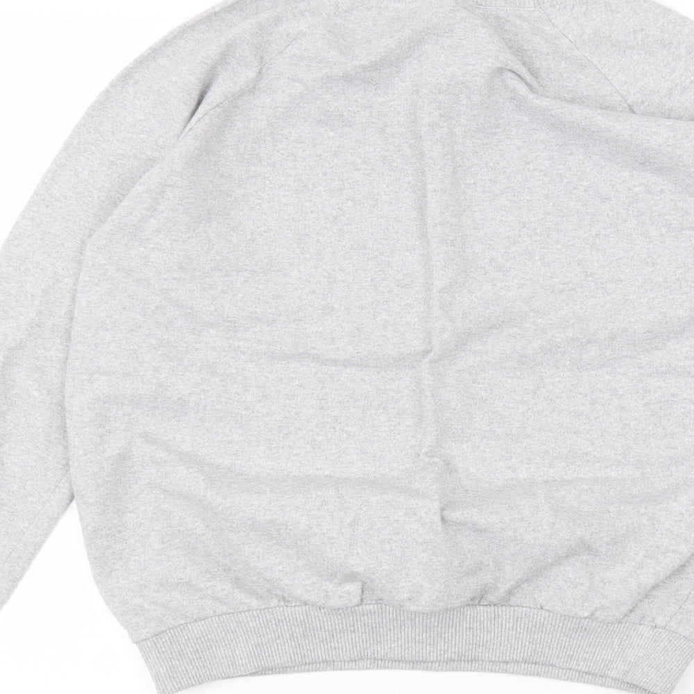 Brand and care label for Gets women’s grey jumper, size M