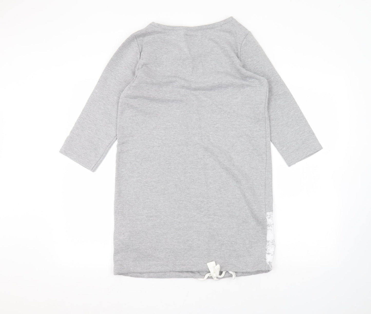 YFL Womens Grey   Jumper Dress  Size S