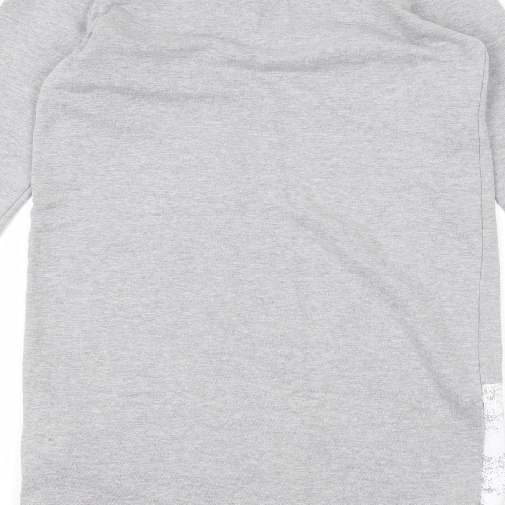 YFL Womens Grey   Jumper Dress  Size S