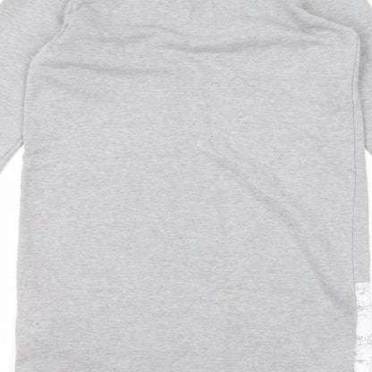 YFL Womens Grey   Jumper Dress  Size S