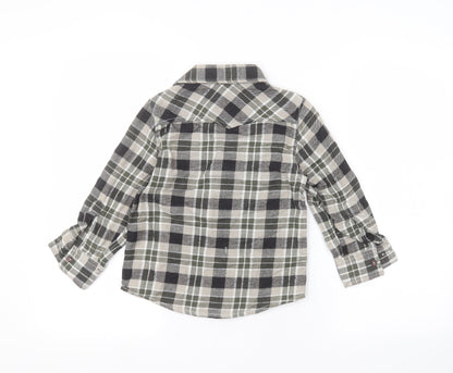 TU Boys Green   Basic Button-Up Size 5 Years