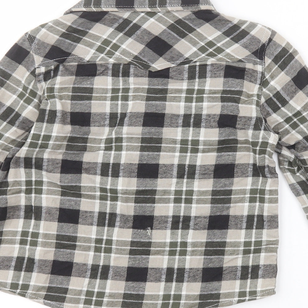 TU Boys Green   Basic Button-Up Size 5 Years