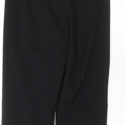 Womens UK Size 10 Papaya Regular Fit  Black Trousers