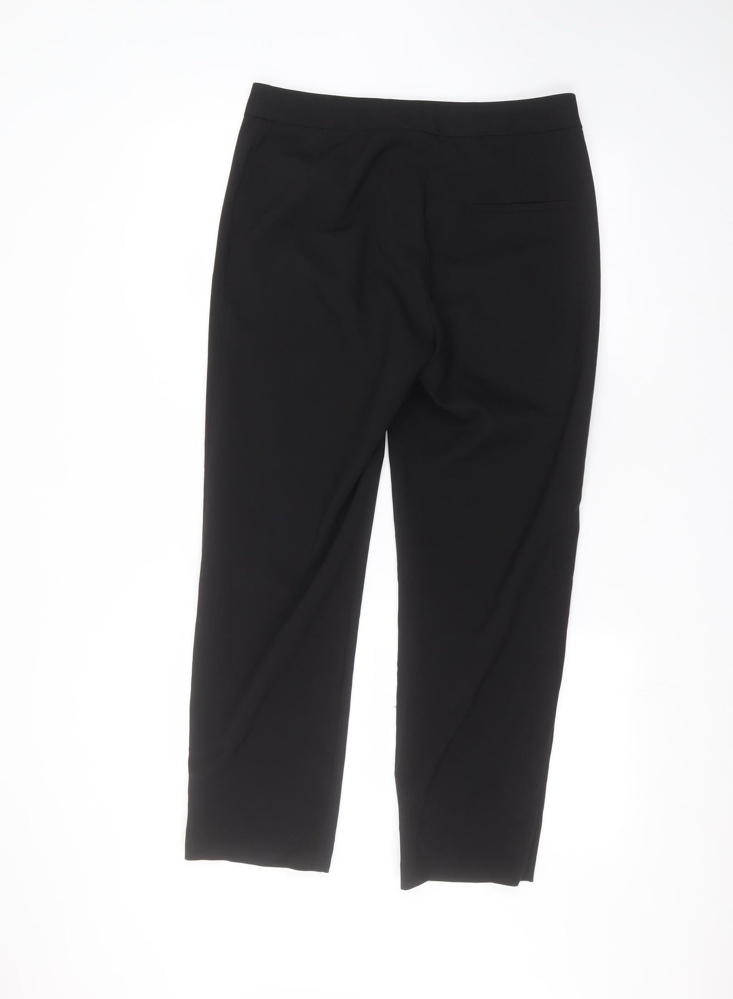 Womens UK Size 10 Papaya Regular Fit  Black Trousers