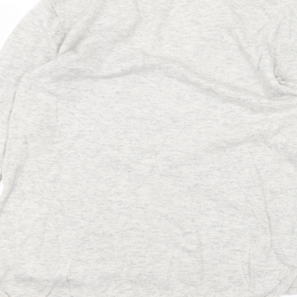 Womens UK Size XS H&M White Pullover Jumper