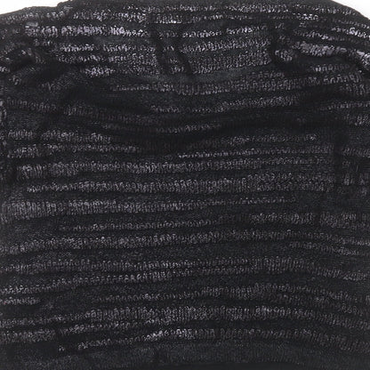 Womens UK Size XS H&M Black Basic T-Shirt