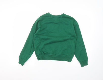 Womens UK Size 4 Dorothy Perkins Green Pullover Jumper