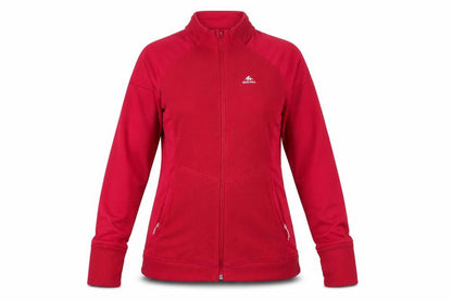 Womens UK Size L DECATHLON Pink Full Zip Jumper