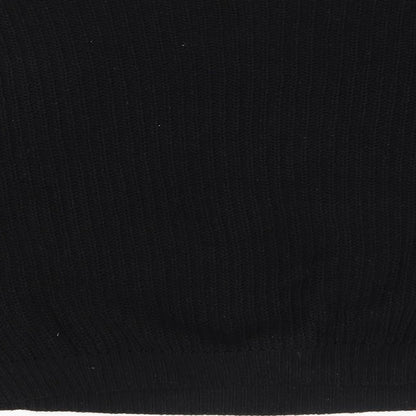 Womens UK Size 6 Missguided Black Pullover Jumper