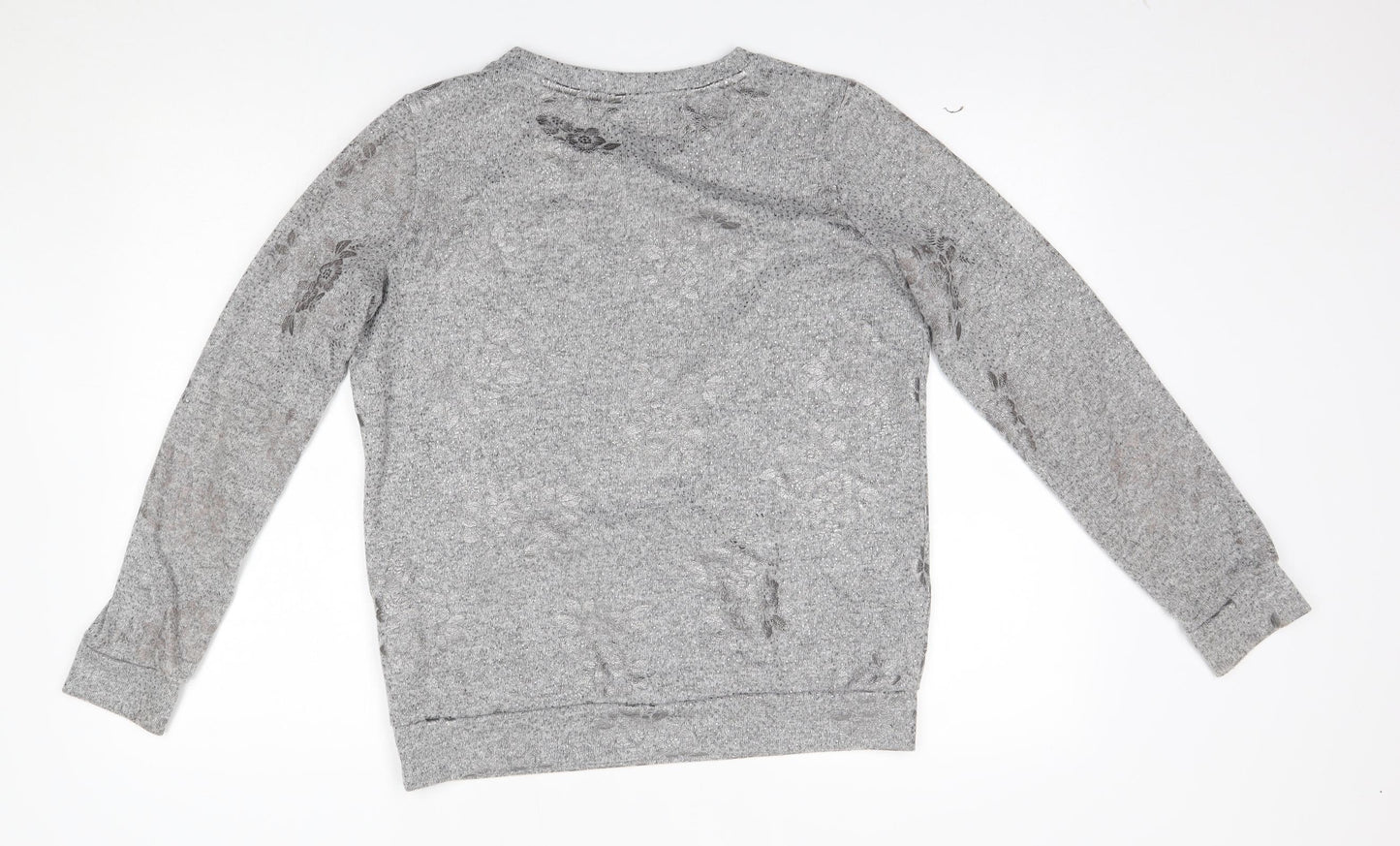 Womens UK Size 10 NEXT Grey Pullover Jumper