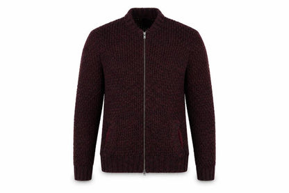 Mens UK Size M ASOS Red Full Zip Sweatshirt
