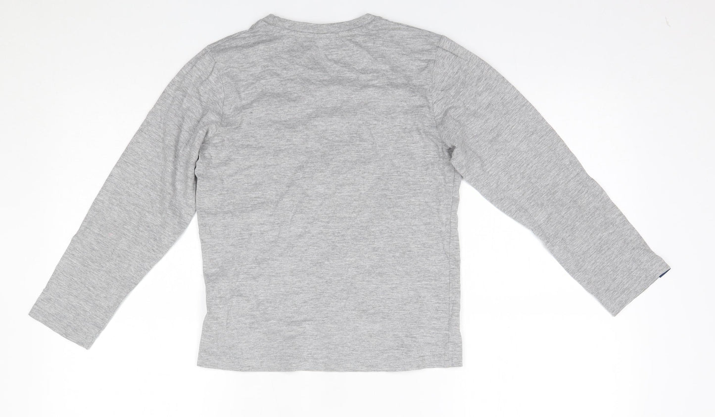 global brands group Boys Grey   Basic T-Shirt Size 10 Years  - FCB