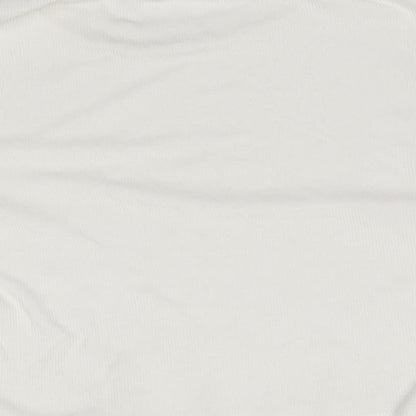 SheIn Womens White   Basic T-Shirt Size M
