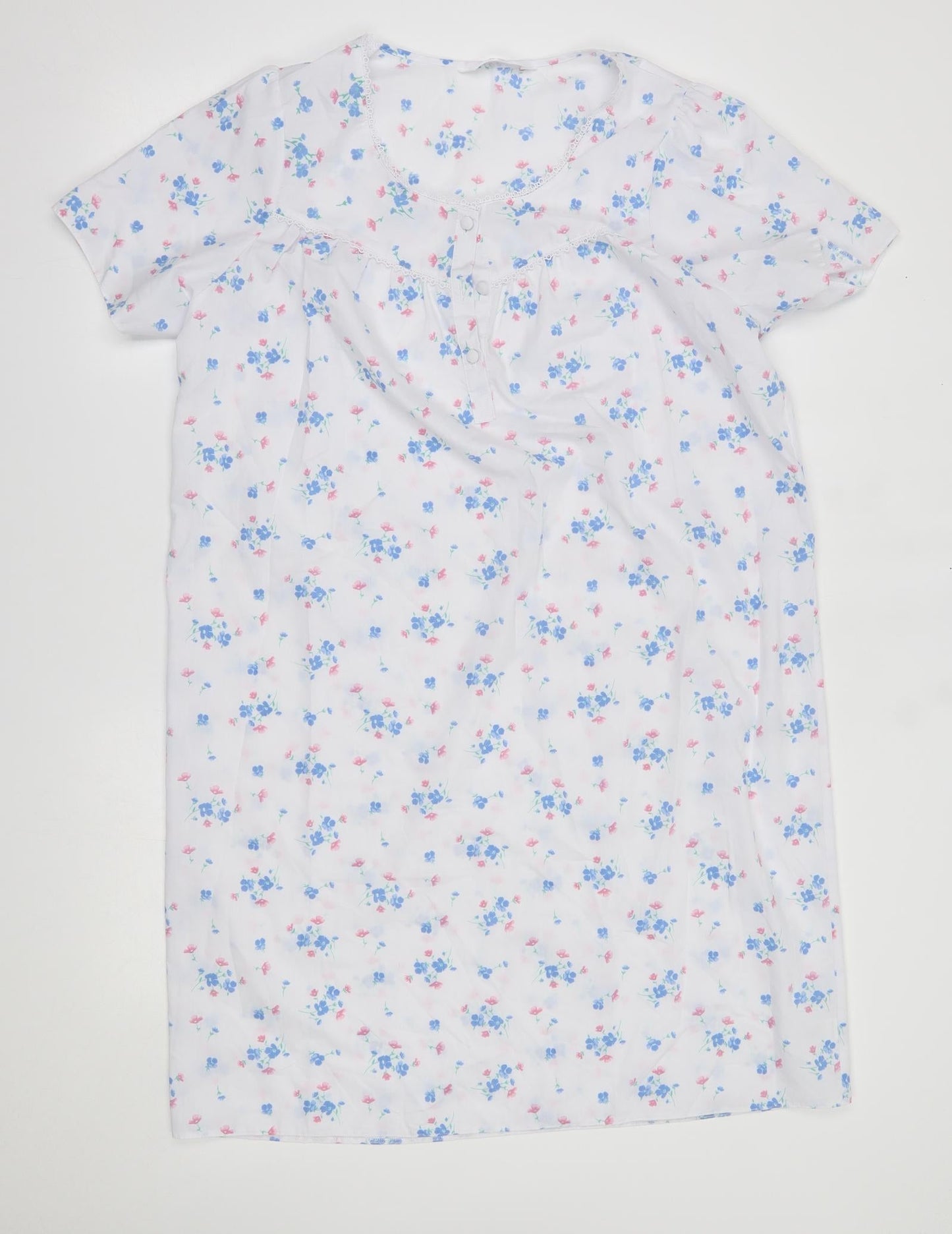 vidavi Womens White Floral  A-Line  Size 16