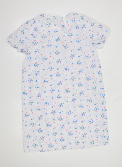 vidavi Womens White Floral  A-Line  Size 16