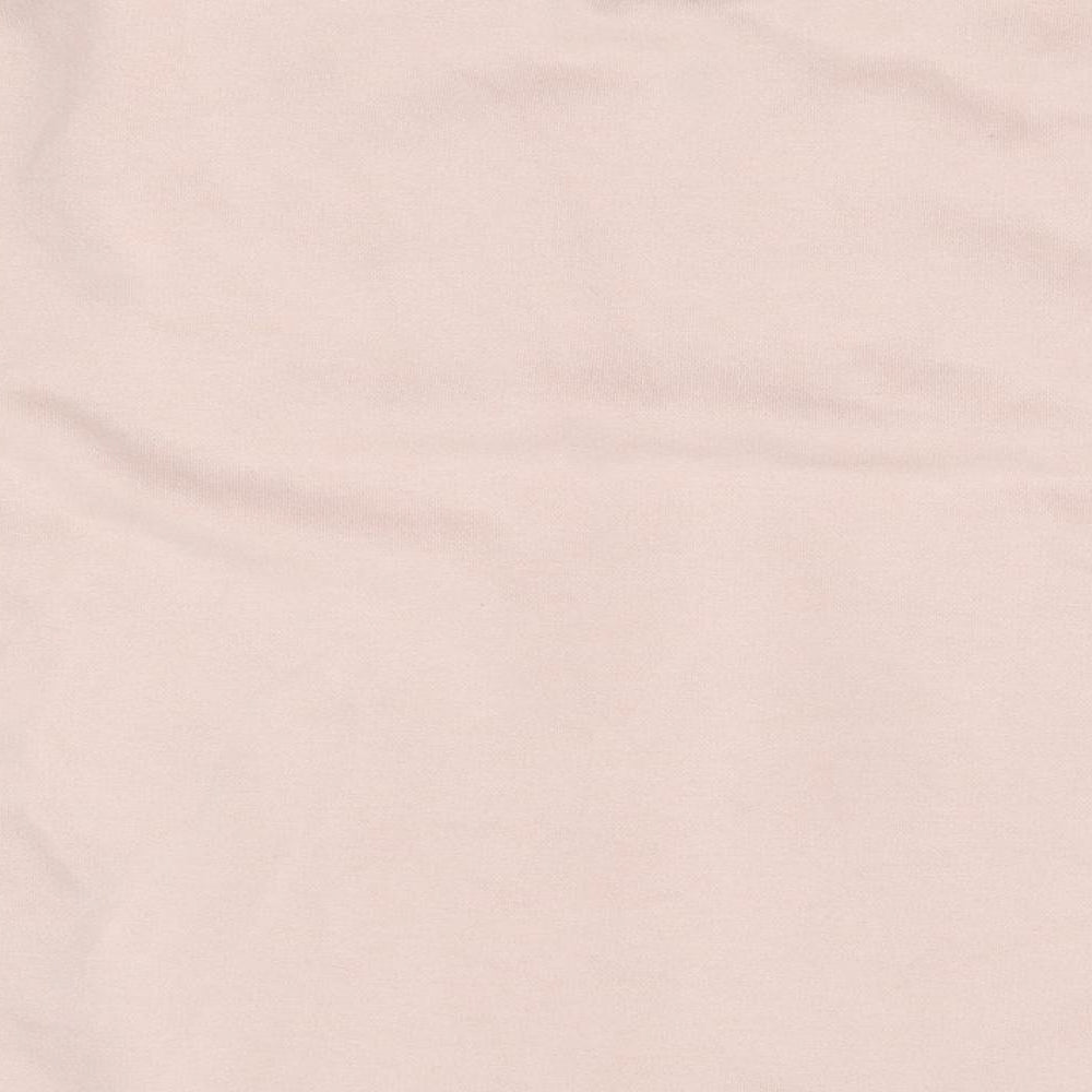 Brand and care label for Matalan girls’ pink jumper, size 11, years