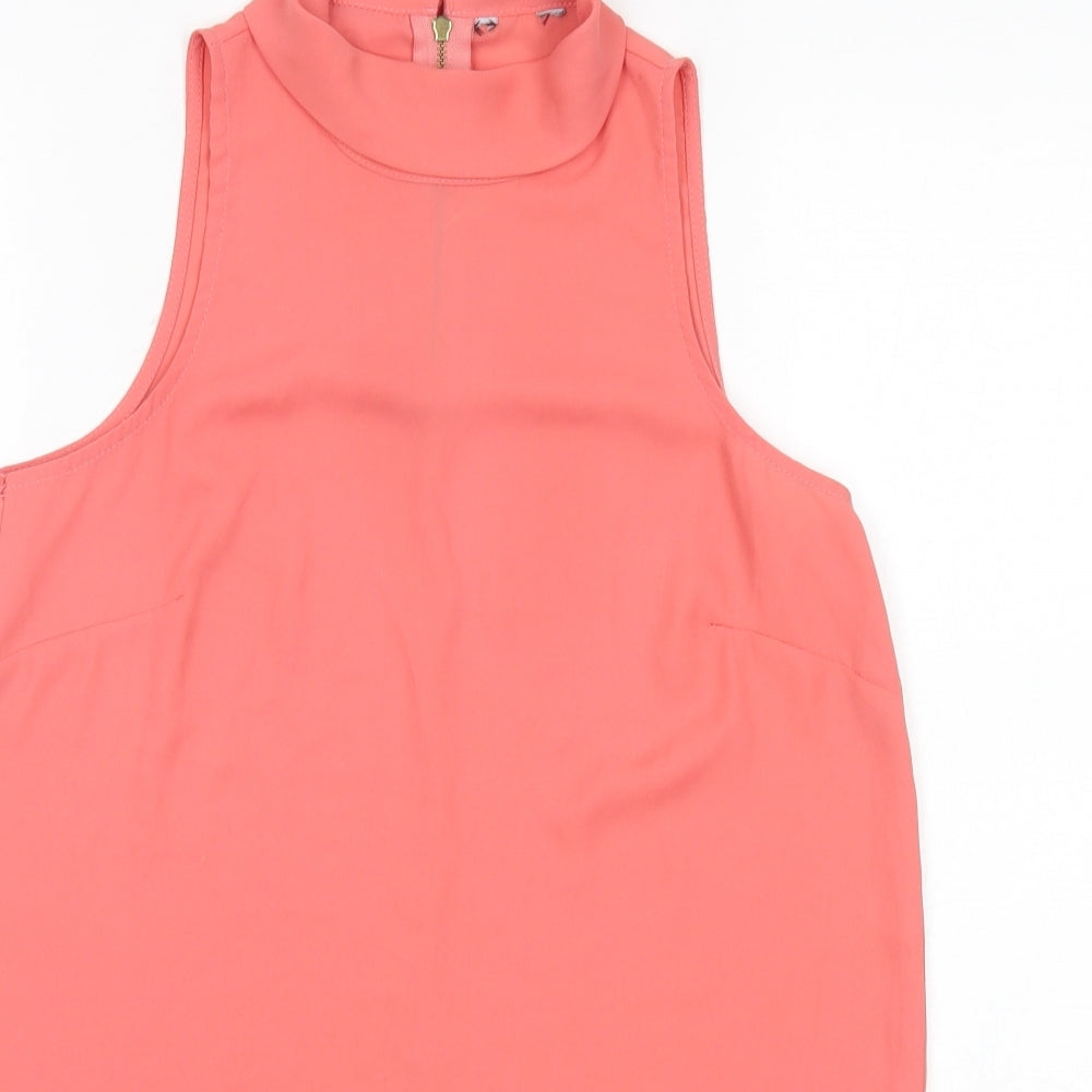 F&F Womens Pink   Basic Blouse Size 8