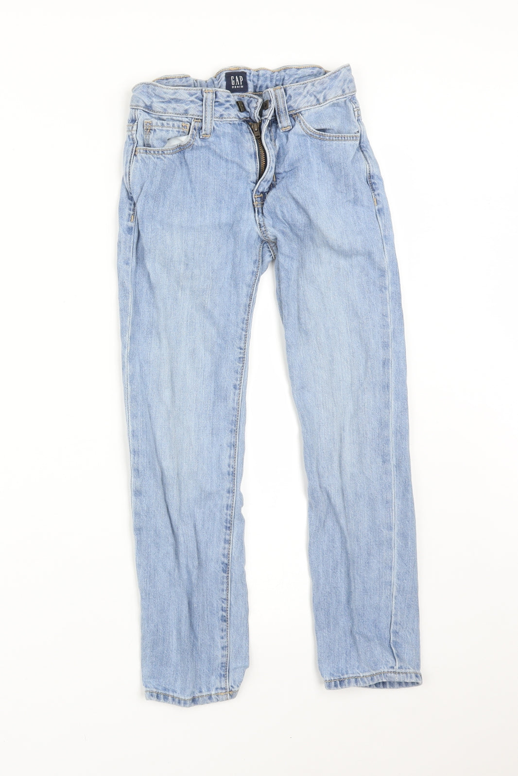 Gap Girls Blue  Denim Straight Jeans Size 7 Years