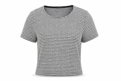 Womens UK Size 8 Miss Selfridge Multicoloured Cropped T-Shirt