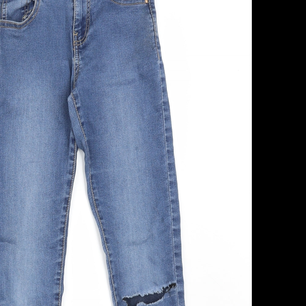 MISS EVIE Girls Blue   Skinny Jeans Size 9 Years