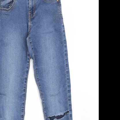 MISS EVIE Girls Blue   Skinny Jeans Size 9 Years