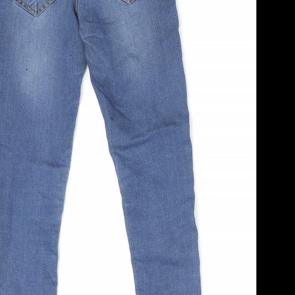 MISS EVIE Girls Blue   Skinny Jeans Size 9 Years
