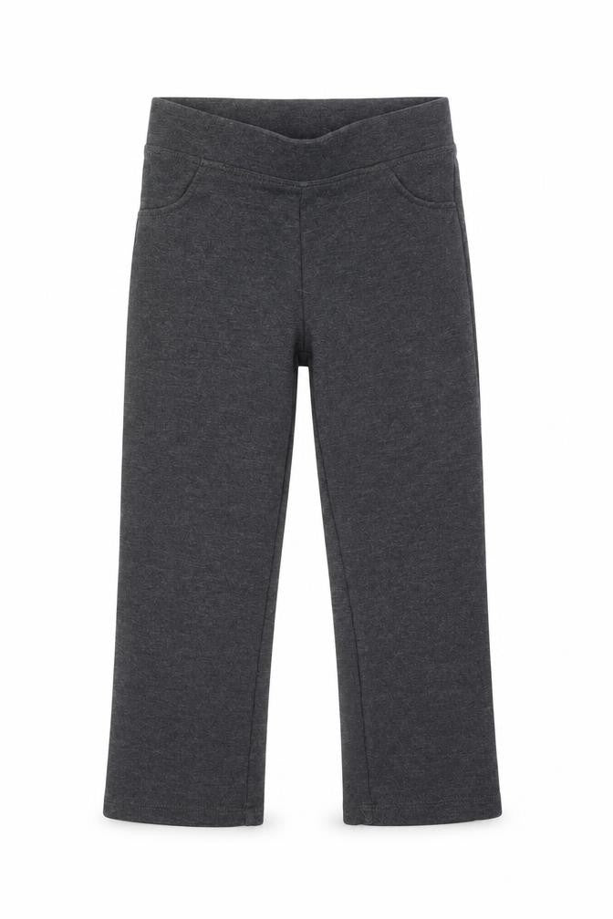 Front view of Tu girls’ grey jegging trousers, size 4, years