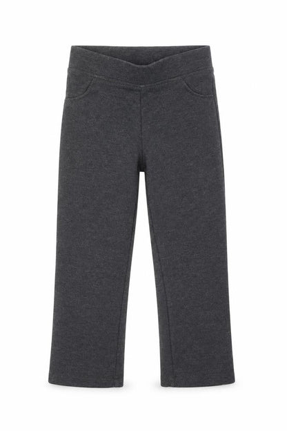 Front view of Tu girls’ grey jegging trousers, size 4, years