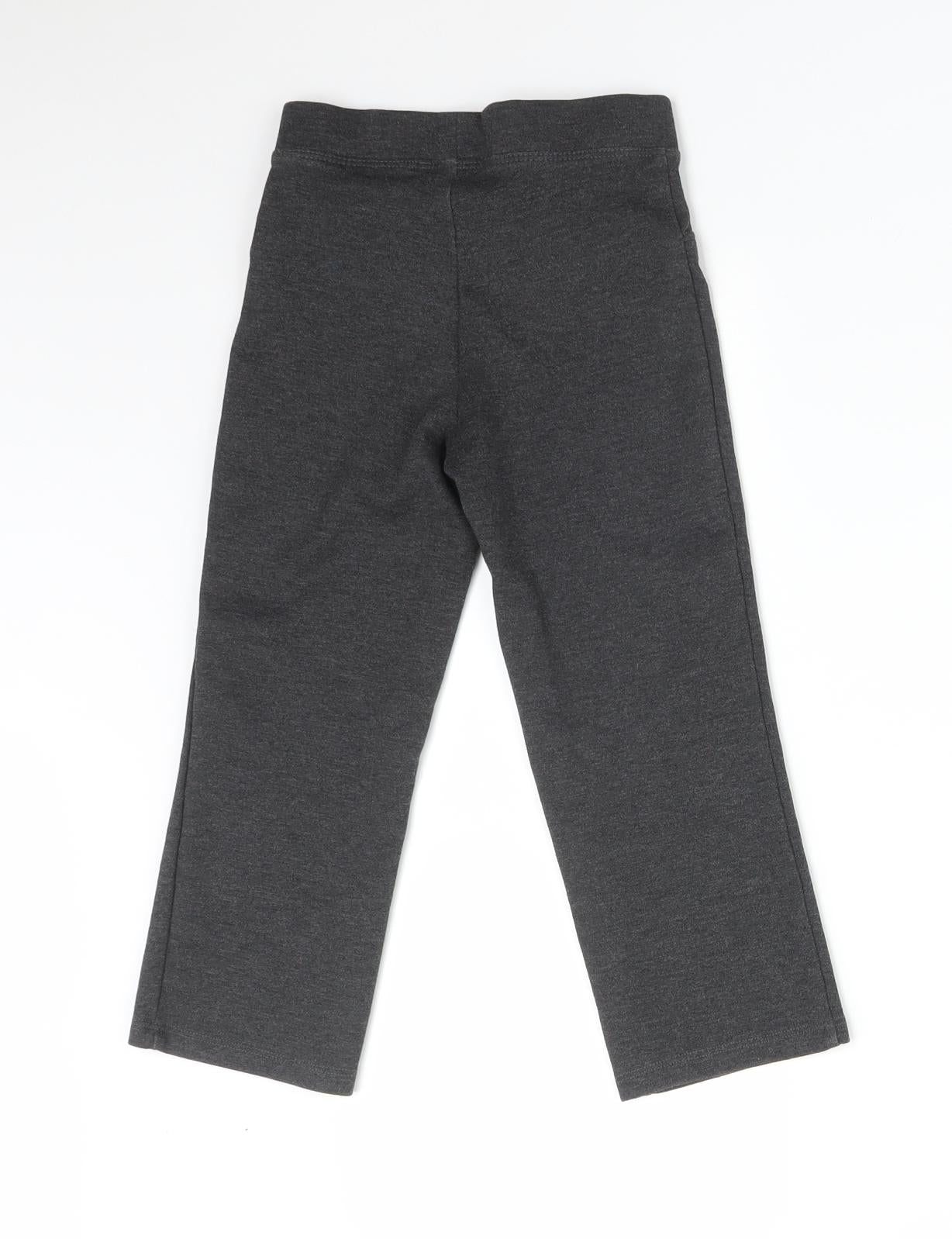 TU Girls Grey   Jegging Trousers Size 4 Years