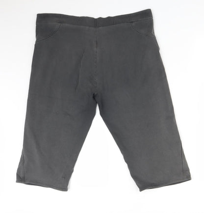 Reebok Womens Grey    Leggings Size XL