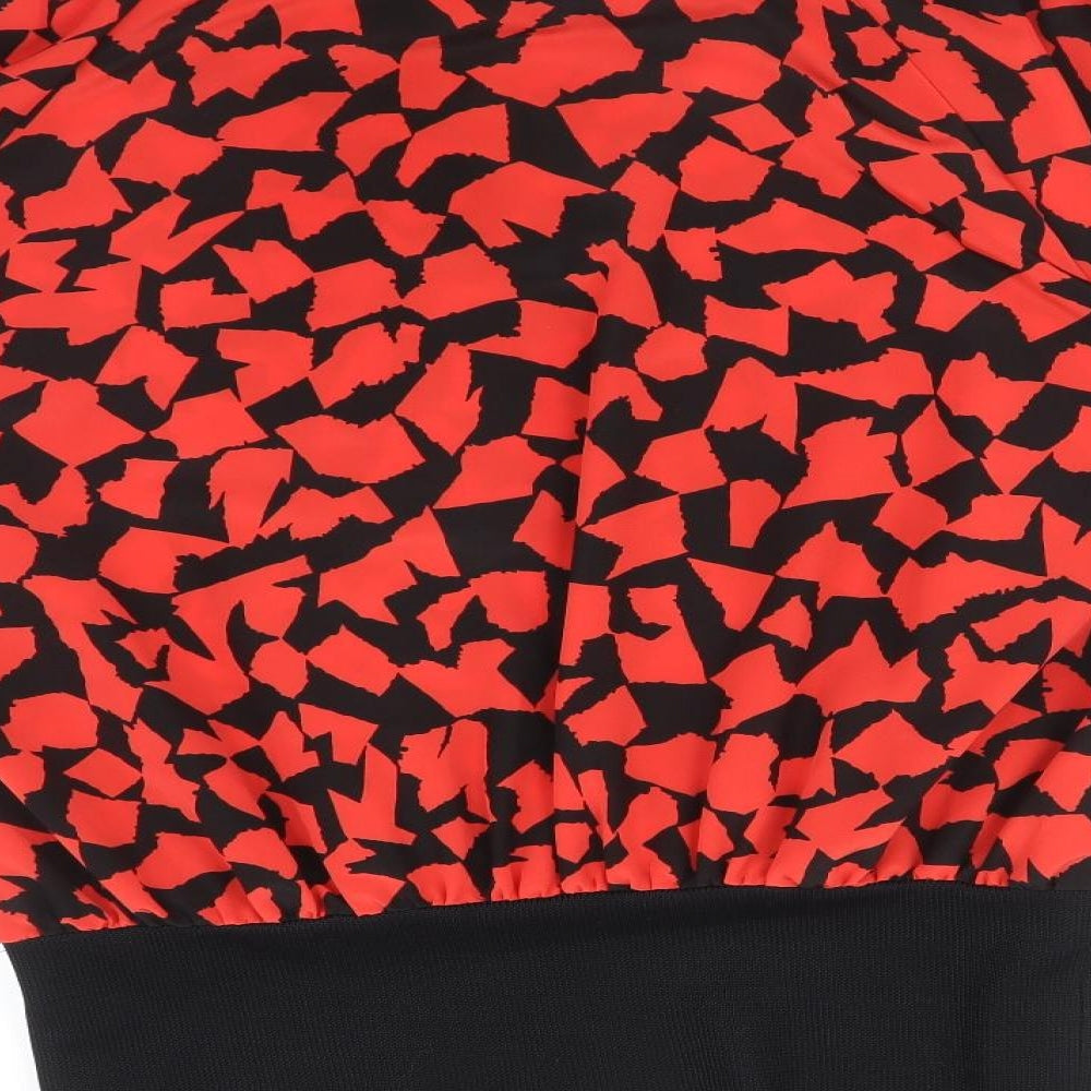 Womens UK Size 8 Wallis Multicoloured Basic Blouse