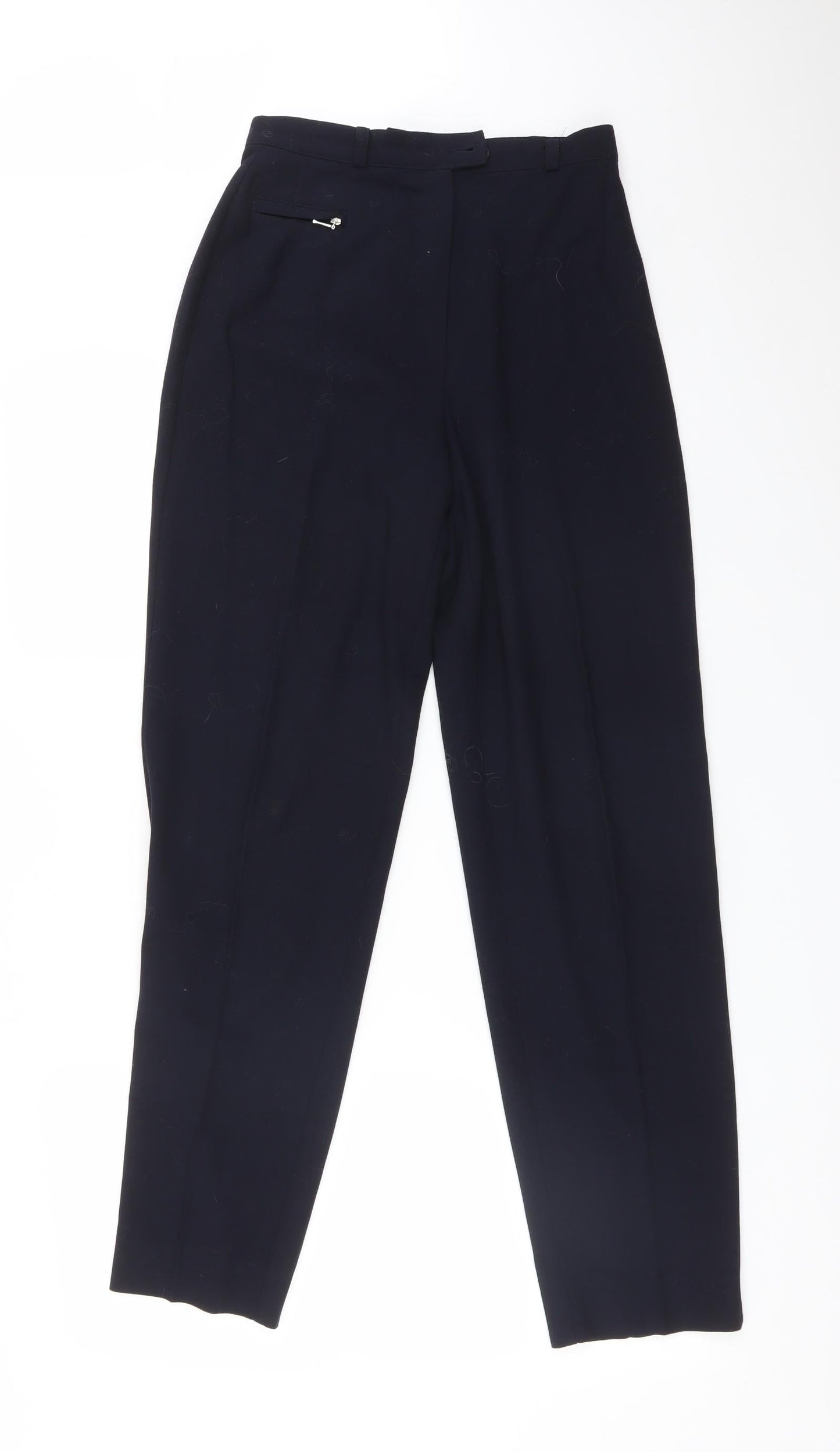 Womens UK Size 8 M&S Regular Fit  Blue Trousers