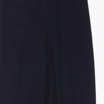 Womens UK Size 8 M&S Regular Fit  Blue Trousers