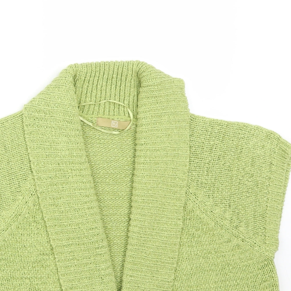 TU Womens Green   Cardigan Jumper Size 10