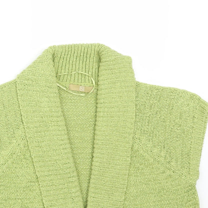 TU Womens Green   Cardigan Jumper Size 10