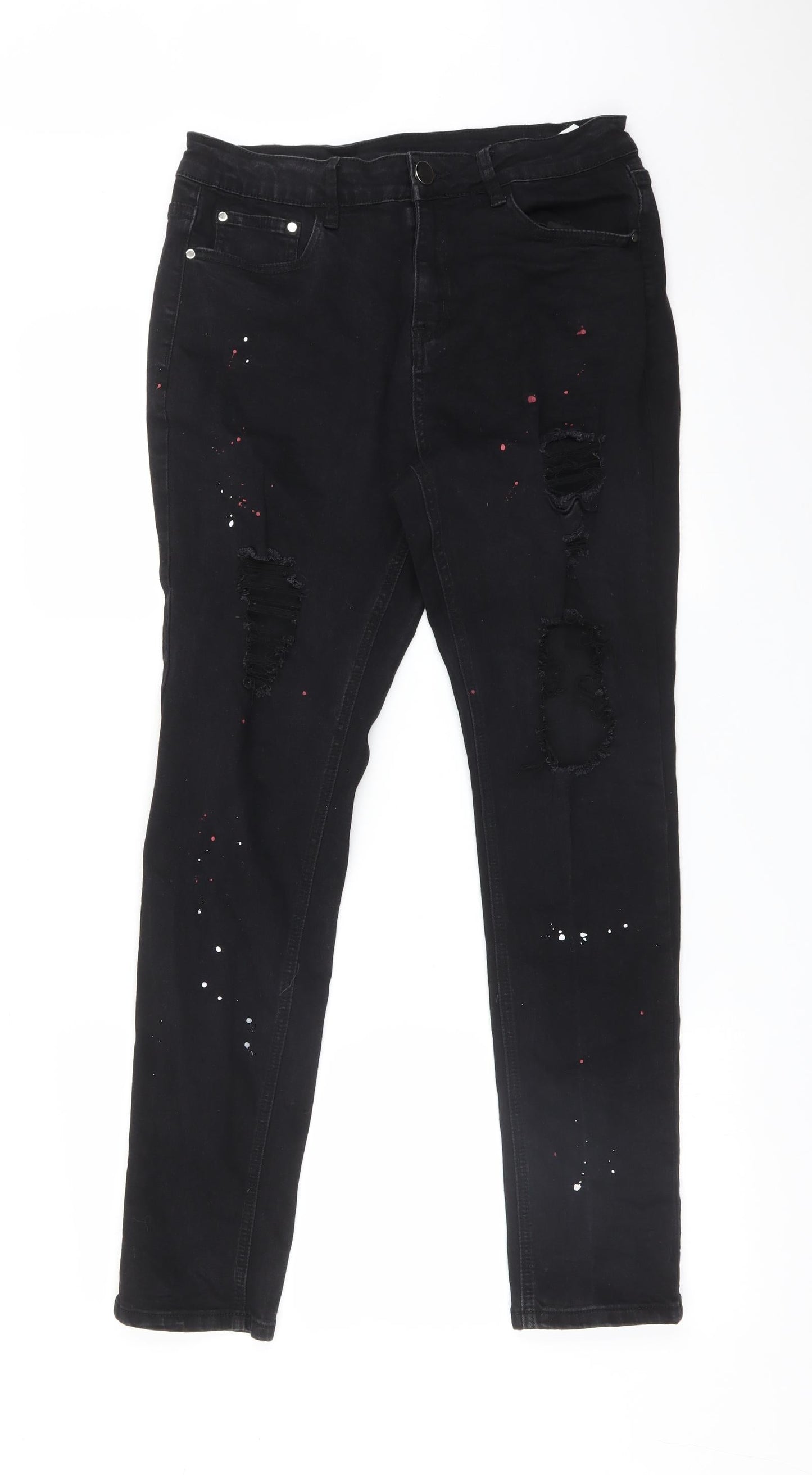 SheIn Womens Black   Skinny Jeans Size 30 L28 in