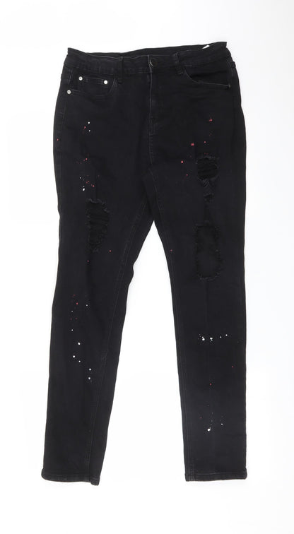 SheIn Womens Black   Skinny Jeans Size 30 L28 in