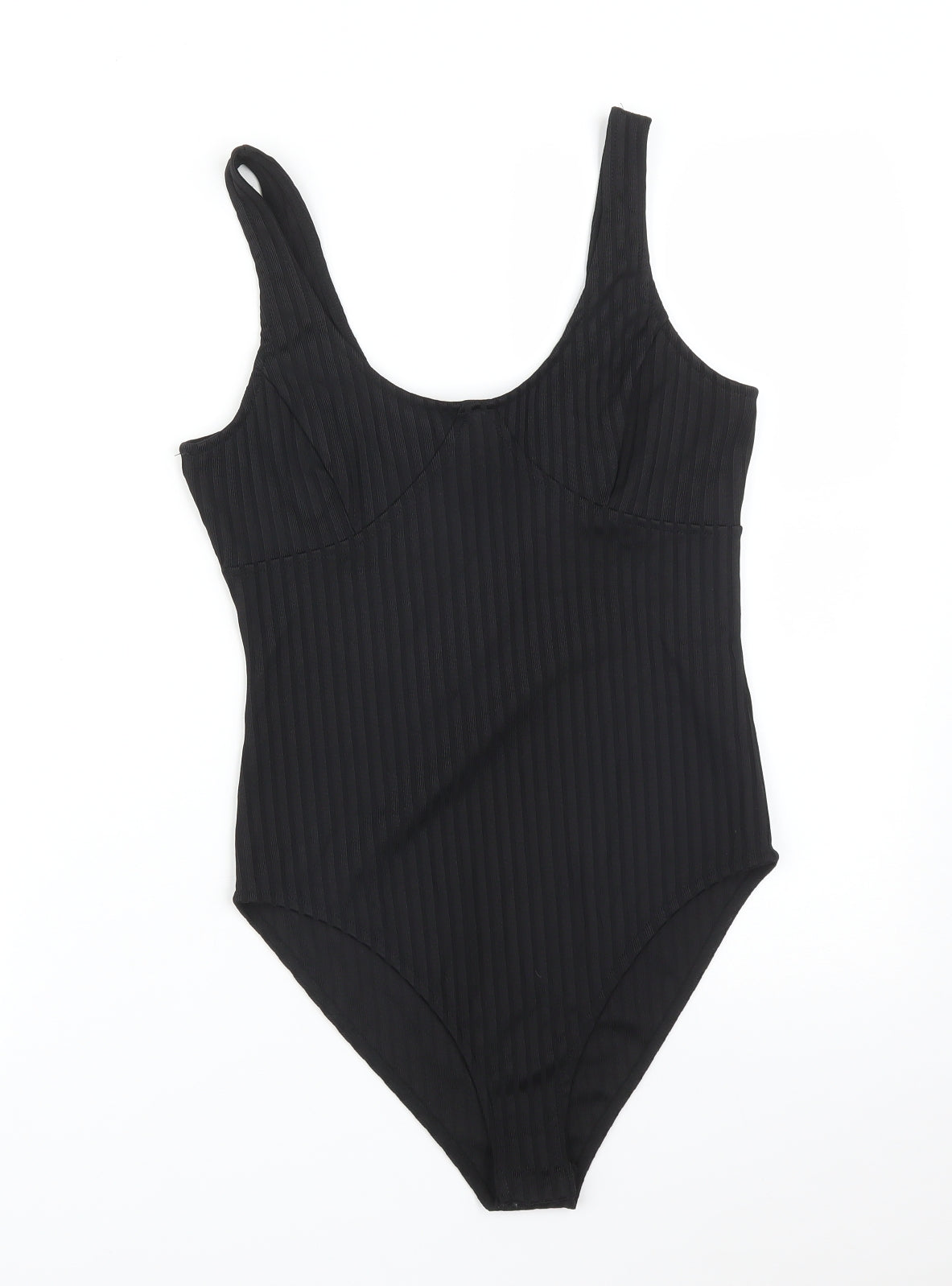 Primark Womens Black   Bodysuit One-Piece Size S