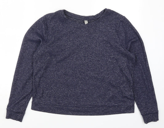 Womens UK Size 12 ASOS Blue Pullover Sweatshirt